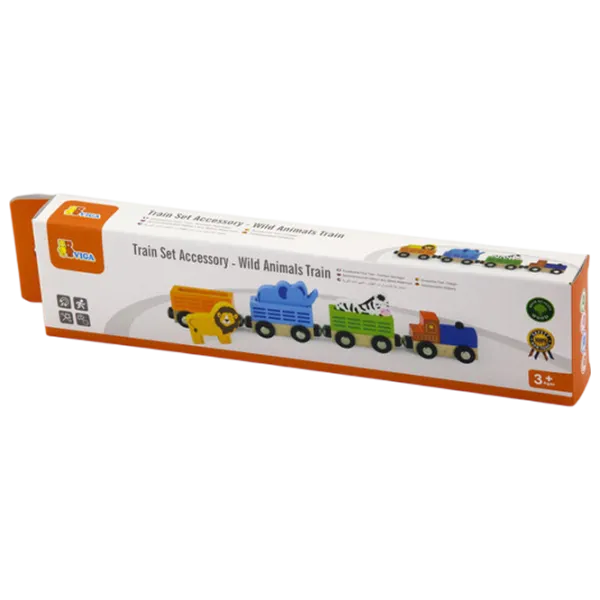 Игровой набор VIGA Wooden Cars 59506 1.5+ / Разноцветный photo 5