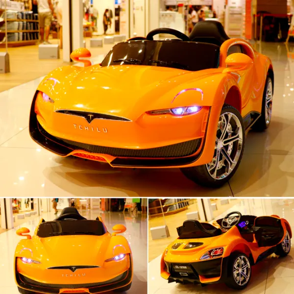 Mașină electrică Kids car C2104 8 km/h / 50 kg / 3+ / Orange photo 2