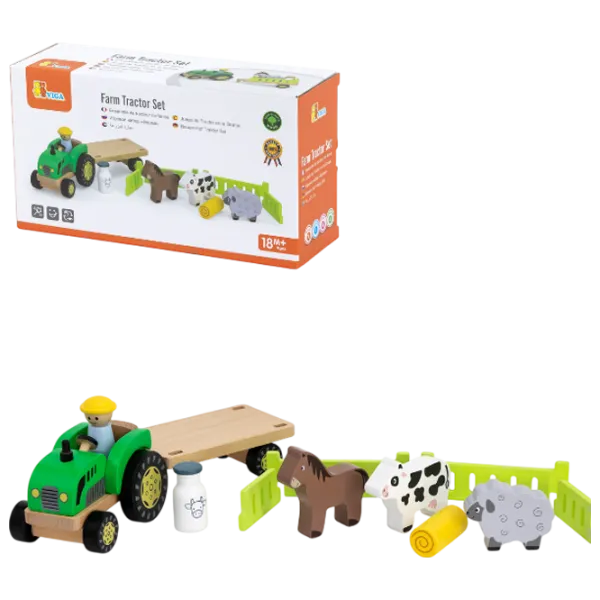 Set jucării Essa Toys Farm 44680 3+ / Multicolor photo 1