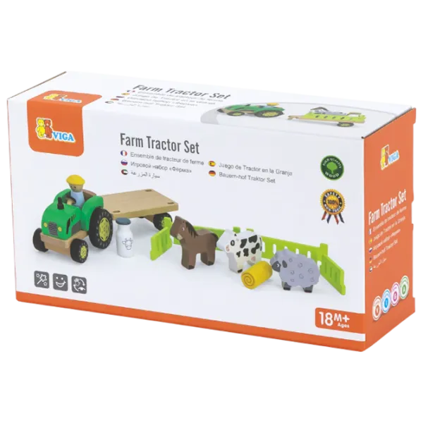 Set jucării Essa Toys Farm 44680 3+ / Multicolor photo 7