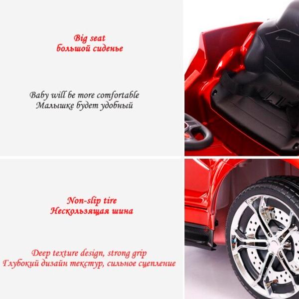 Mașină electrică Kids car C2103 8 km/h / 50 kg / 3+ / Red photo 6