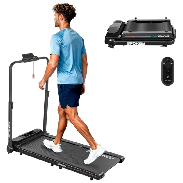 Bandă de alergat Spokey Dash+ 6 km/h / 110 kg / Black photo 2
