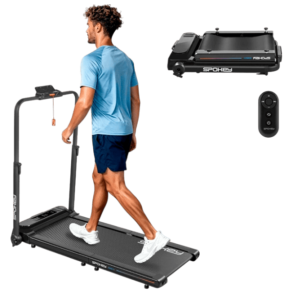 Bandă de alergat Spokey Dash+ 6 km/h / 110 kg / Black photo 2