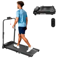Bandă de alergat Spokey Dash+ 6 km/h / 110 kg / Black photo 2