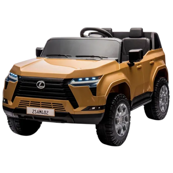 Mașină electrică Lexus GX 550 Kids car 070680-2ARgold 5 km/h / 50 kg / 3+ / Gold photo 1