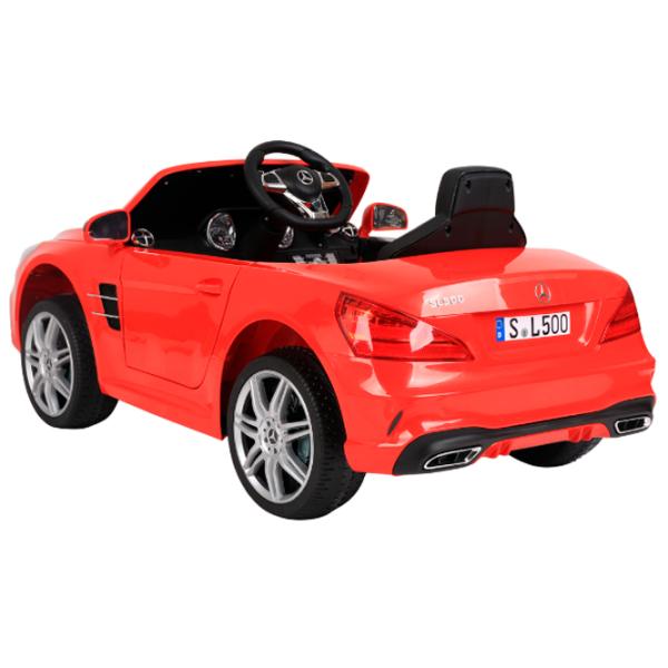 Mașină electrică Mercedes-Benz SL500 Kids car 8210130-2Rred 5 km/h / 35 kg / 3+ / Red photo 4