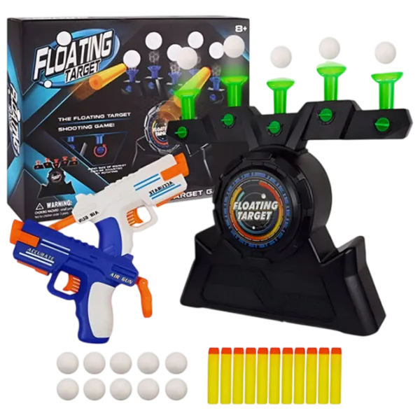 Pistol de jucărie Essa Toys Air Target Shooter 8819Y  5+ / glonte / White photo 1