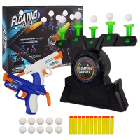 Pistol de jucărie Essa Toys Air Target Shooter 8819Y  5+ / glonte / White