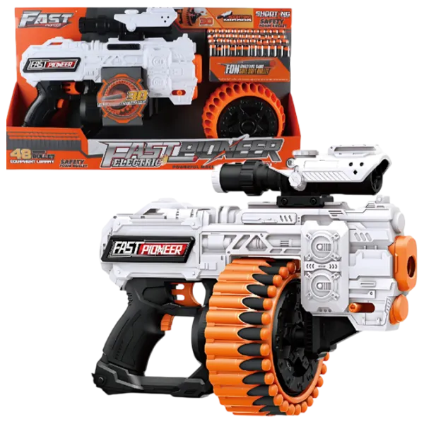 Blaster Essa Toys Fast Pioneer BIG521  6+ / glonte / White photo 1