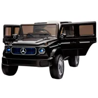 Mașină electrică Mercedes-Benz EQG Kids car 8010318-2Rblack 5 km/h / 30 kg / 3+ / Black photo 6