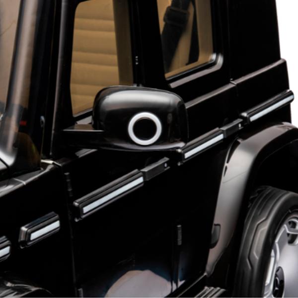 Mașină electrică Mercedes-Benz EQG Kids car 8010318-2Rblack 5 km/h / 30 kg / 3+ / Black photo 7