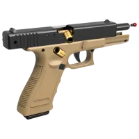Pistol de jucărie Essa Toys Glock D12 6+ / glonte / Sand