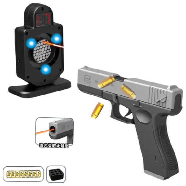 Pistol de jucărie Essa Toys Glock D11 6+ / glonte / Gray photo 1