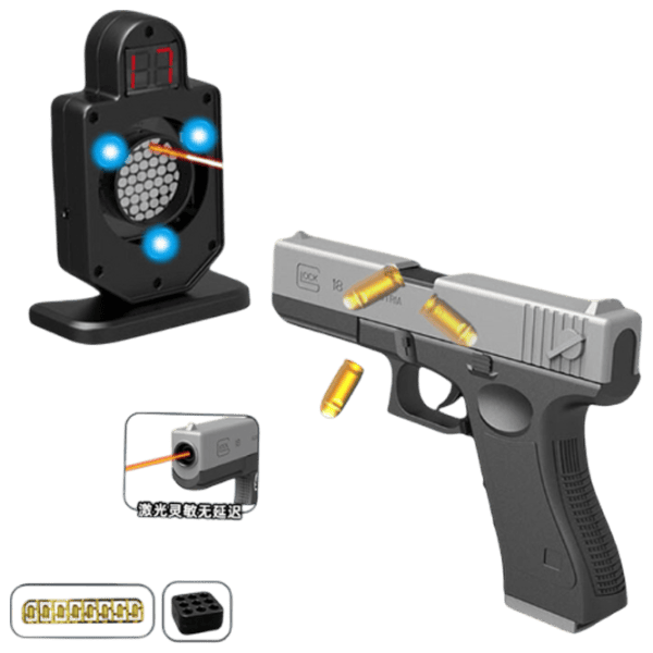 Pistol de jucărie Essa Toys Glock D11 6+ / glonte / Gray photo 1