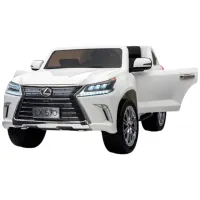Mașină electrică Lexus EQG Kids car 8130025-2Rwhite 5 km/h / 30 kg / 3+ / White photo 4