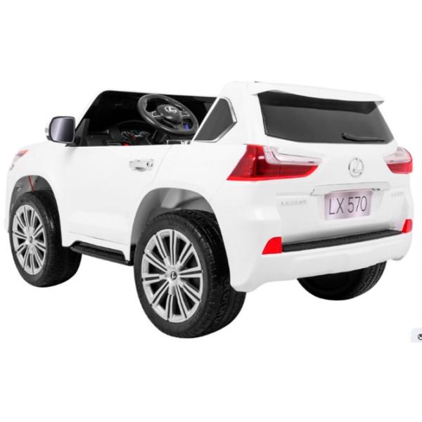 Электромобиль Lexus EQG Kids car 8130025-2Rwhite 5 км/ч / 30 кг / 3+ / Белый photo 6