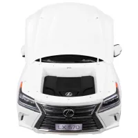 Mașină electrică Lexus EQG Kids car 8130025-2Rwhite 5 km/h / 30 kg / 3+ / White photo 7
