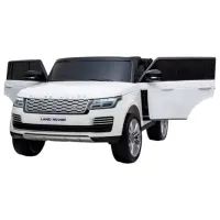 Mașină electrică Range Rover LAND ROVER Kids car 8130030-2ARwhite 5 km/h / 50 kg / 3+ / White photo 7