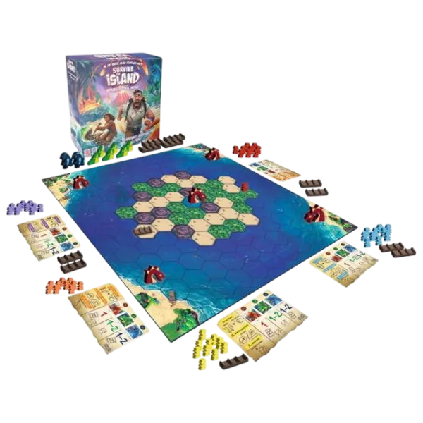 Настольная игра Board Games Survive The Island – Base Game 10+/ Стратегия photo 2