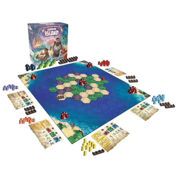 Настольная игра Board Games Survive The Island – Base Game 10+/ Стратегия photo 2