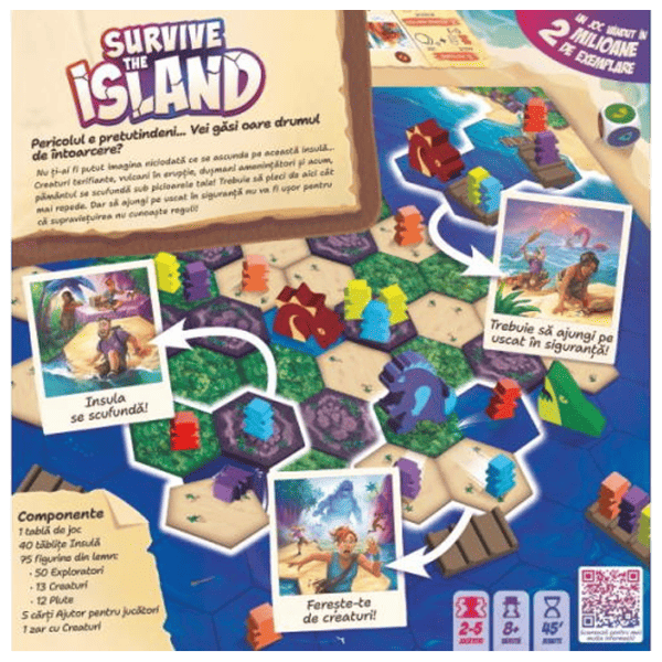 Настольная игра Board Games Survive The Island – Base Game 10+/ Стратегия photo 5