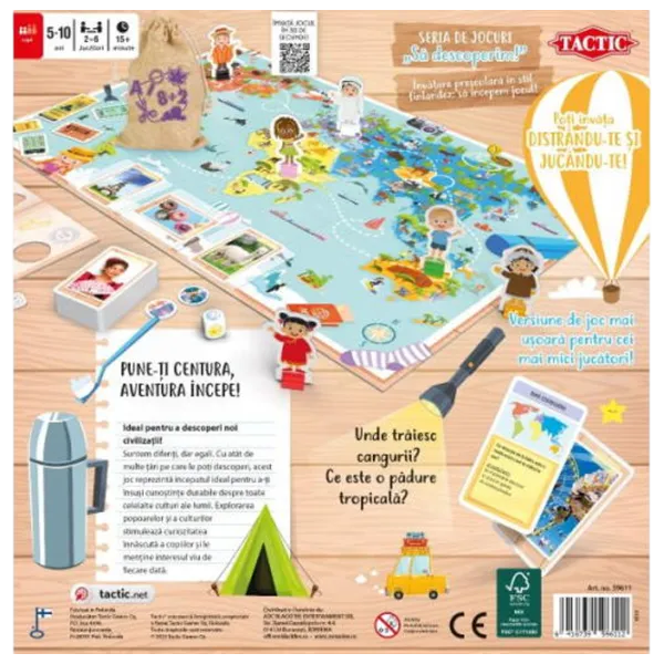 Развивающий набор Tactic Children of the World 8+/ Развитие photo 3