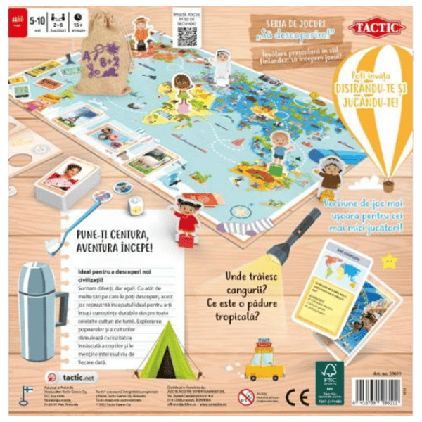 Развивающий набор Tactic Children of the World 8+/ Развитие photo 3