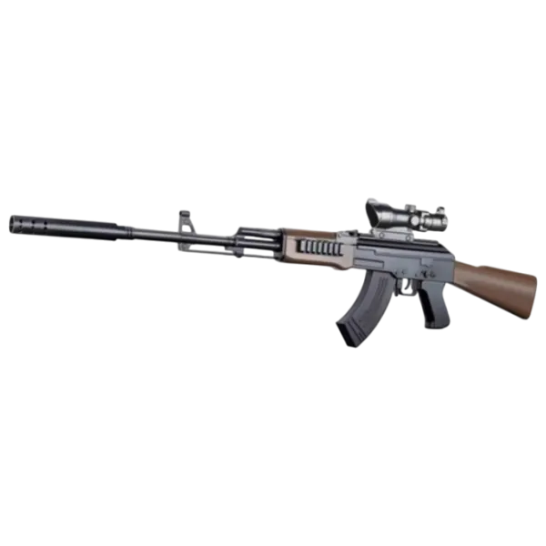 Игрушечный пистолет J-Shot AK47 G700 14+ / Гелевые шарики / Коричневый photo 1
