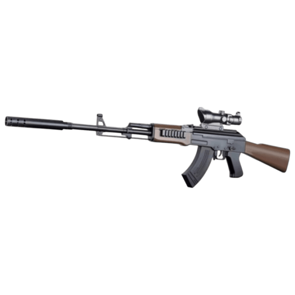Игрушечный пистолет J-Shot AK47 G700 14+ / Гелевые шарики / Коричневый photo 1