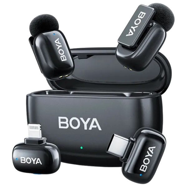 Микрофон Boya Mini 2-01 Черный photo 1