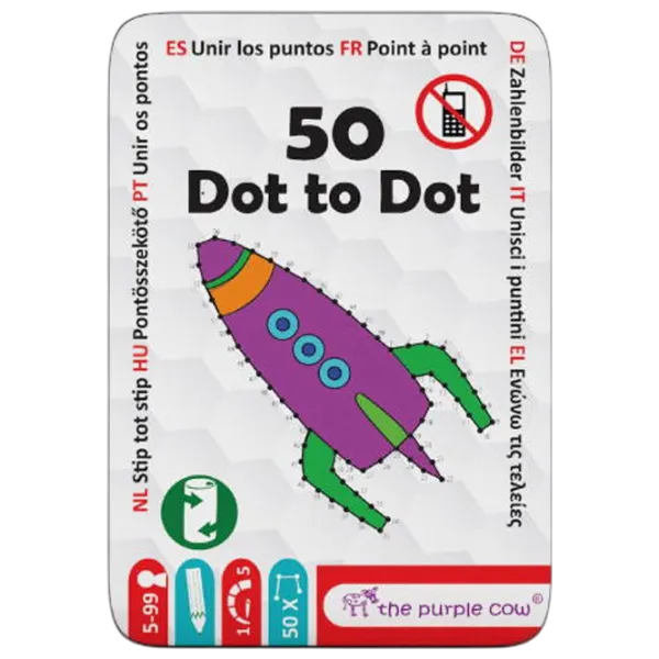 Joc educativ Purple Cow Fifty - Dot to Dot 3+/ Dezvoltare photo 1