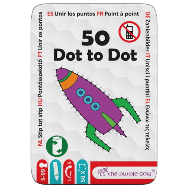 Joc educativ Purple Cow Fifty - Dot to Dot 3+/ Dezvoltare photo 1