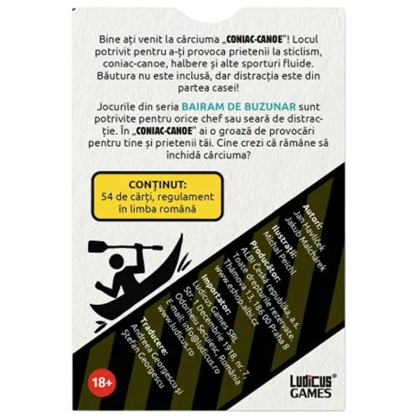 Joc de masă Albi Coniac Canoe 18+/ Pentru petreceri photo 3