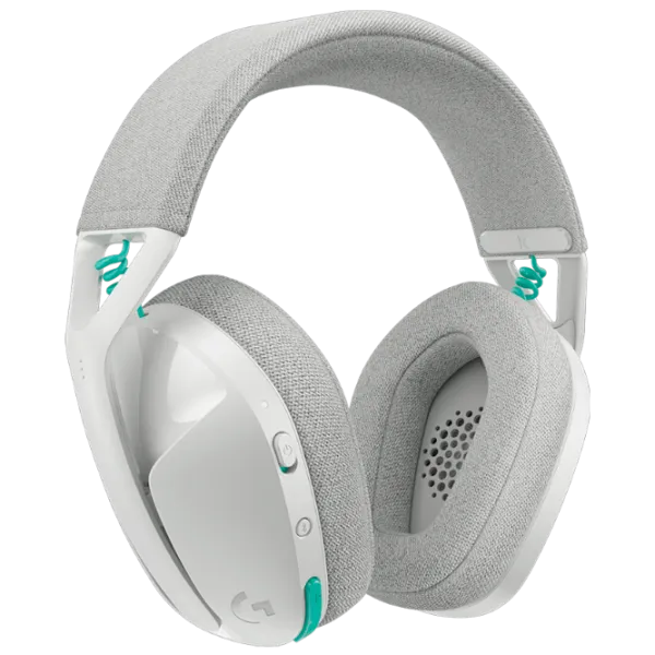 Наушники Logitech G321 Зелёный Белый Беспроводные/ Игровой photo 2