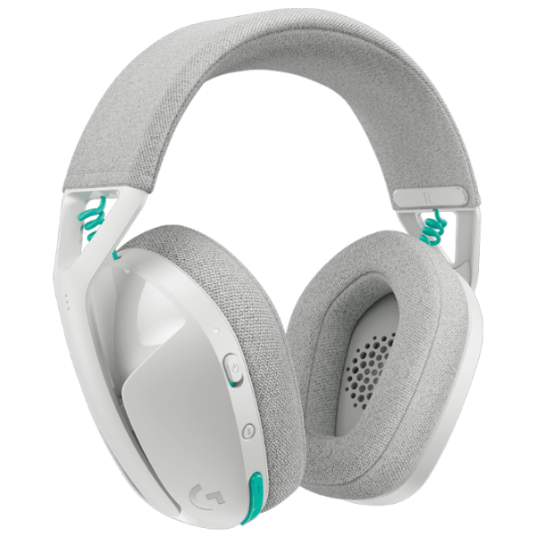 Наушники Logitech G321 Зелёный Белый Беспроводные/ Игровой photo 2