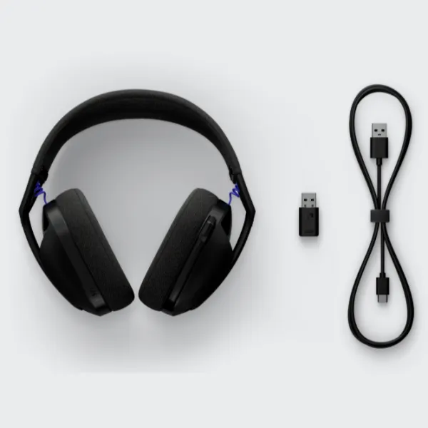 Наушники Logitech G321 Синий Черный Беспроводные/ Игровой photo 5