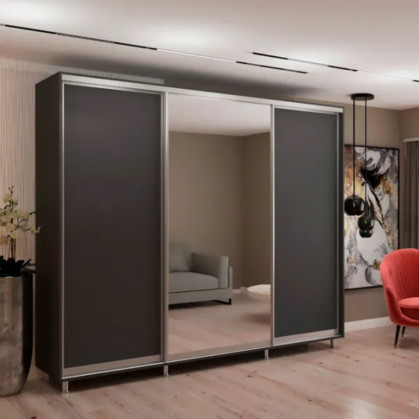 Dulap My-Style Cupe 270 x 60 x 200 / PAL / Anthracite photo 3