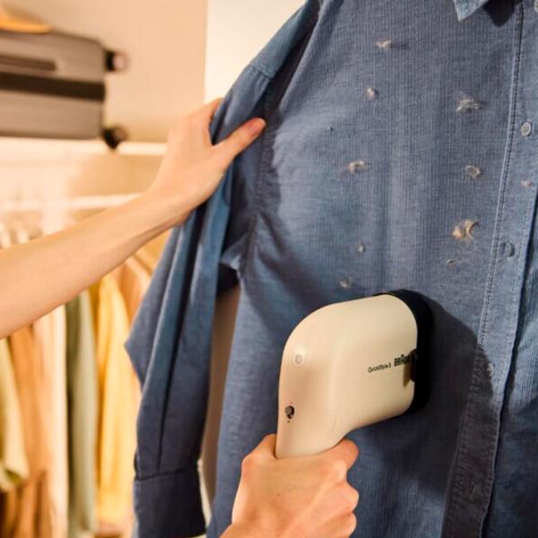 Отпариватель для одежды Braun QuickStyle 3 1100 Вт/ Бежевый photo 6