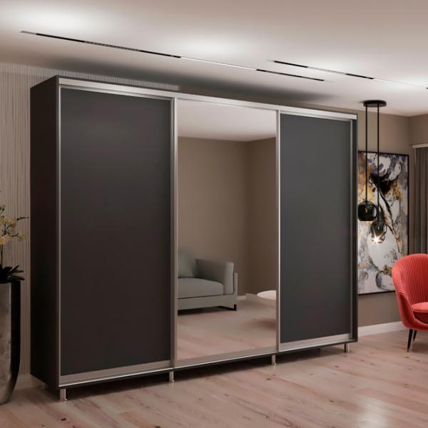 Dulap My-Style Cupe 300 x 60 x 200 / PAL / Anthracite photo 2