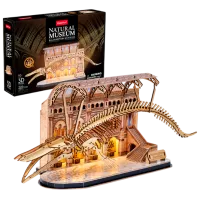 Puzzle 3D CubicFun Balena albastră 6+/ Numărul de piese: 222