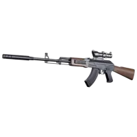 Pistol de jucărie J-Shot AK47 G700 14+ / Bile gel / Brown