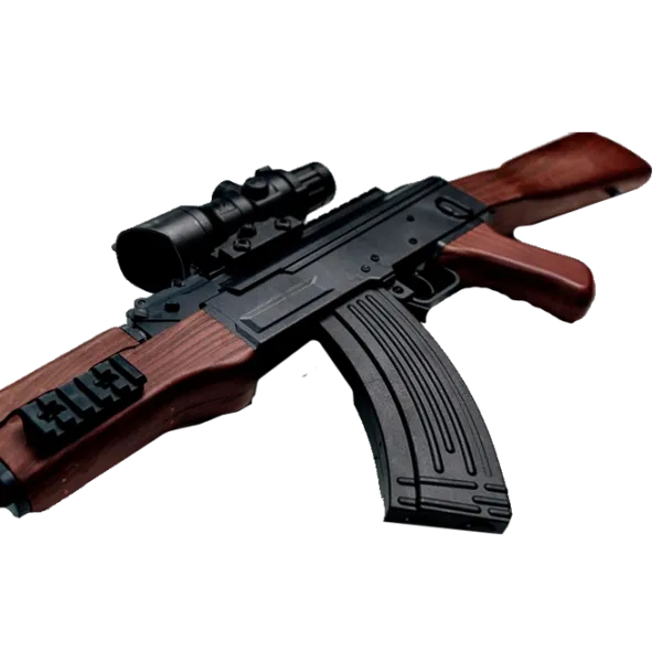Игрушечный пистолет J-Shot AK47 G700 14+ / Гелевые шарики / Коричневый photo 4