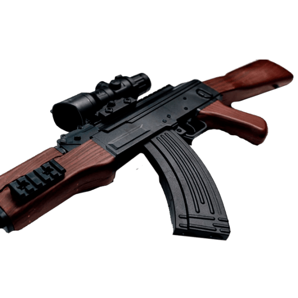 Игрушечный пистолет J-Shot AK47 G700 14+ / Гелевые шарики / Коричневый photo 4