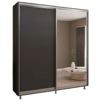 Шкаф My-Style Cupe 200 x 60см x 210 / ЛДСП / Anthracite