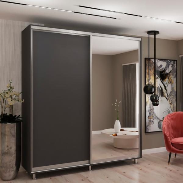 Dulap My-Style Cupe 200 x 60 x 240 / PAL / Anthracite photo 3