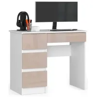 Masă de birou Akord A-7 90 Left PAL/ White