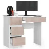 Masă de birou Akord A-7 90 Left PAL/ White photo 3