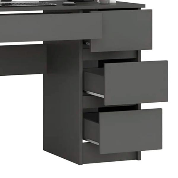 Masă de birou Akord A-7 90 Right PAL/ Graphite photo 4