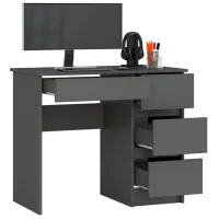 Masă de birou Akord A-7 90 Right PAL/ Graphite photo 5