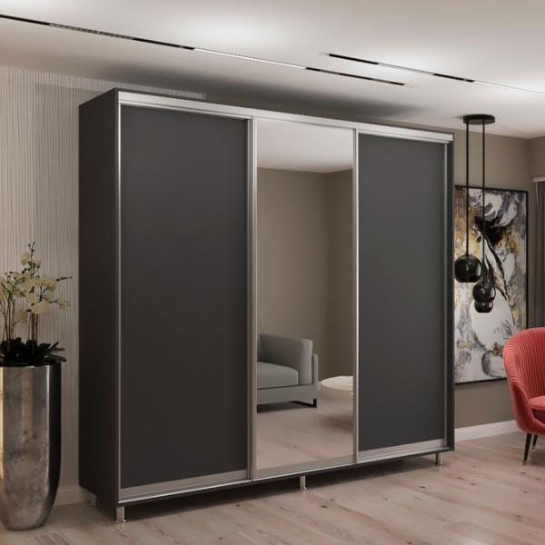 Dulap My-Style Cupe 250 x 60 x 240 / PAL / Anthracite photo 2